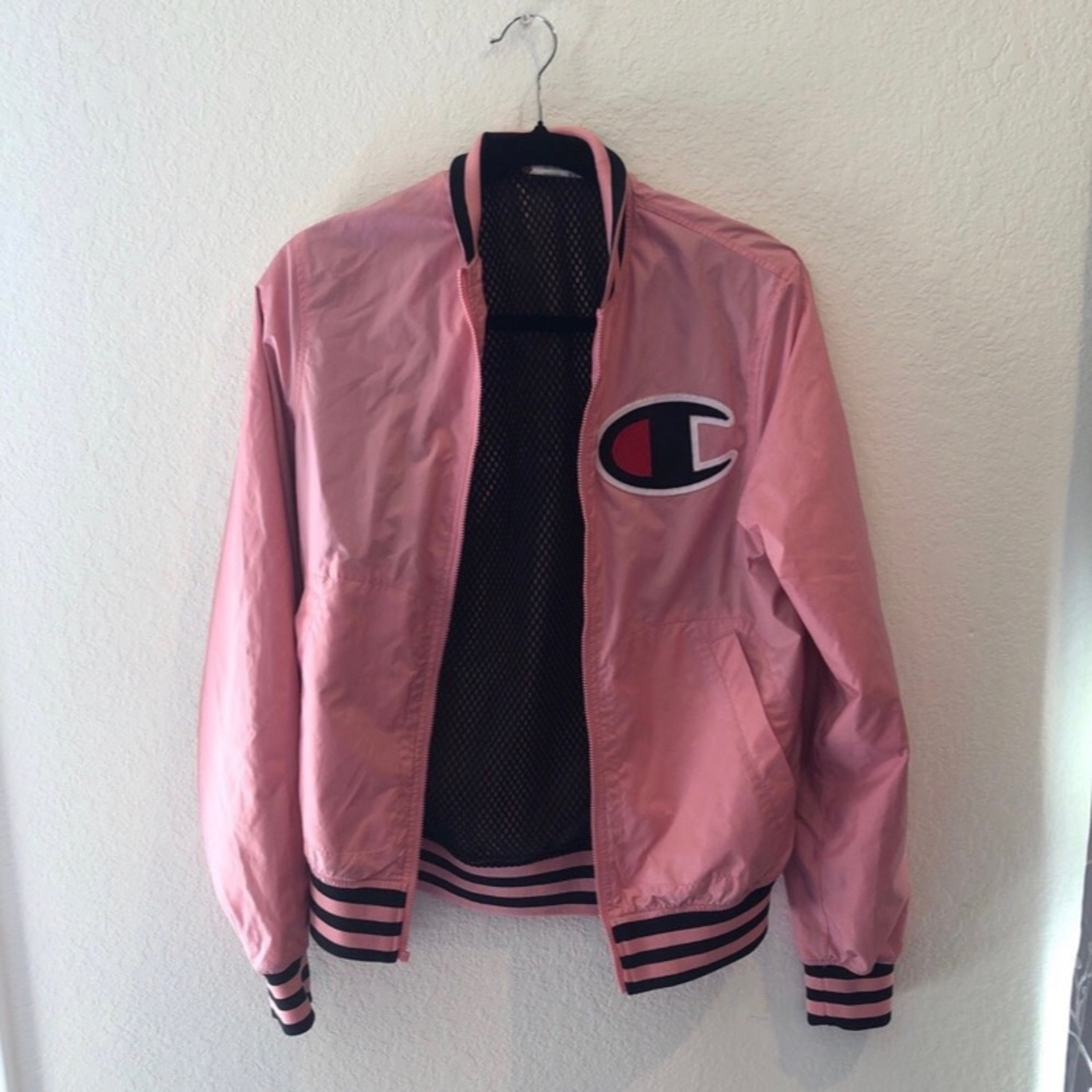 Champion pink jacket Size XS